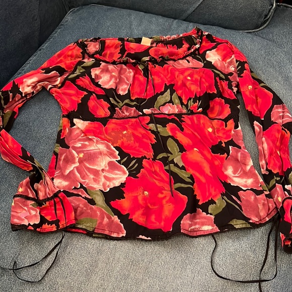 Odille Tops - Vintage Anthropologie blouse, size 12